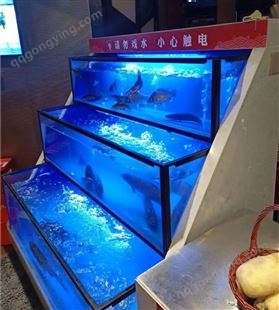 娄底定做酒店海鲜缸 饭店制冷玻璃鱼缸制作 海鲜鱼缸工厂