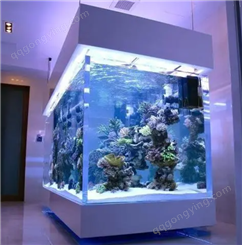 中联亚克力科技定制工厂生产海洋馆观赏鱼缸