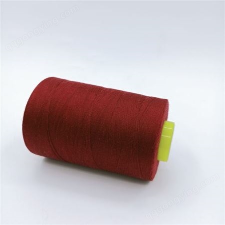 红色涤纶防火线 耐高温阻燃缝纫线纺车悠悠涤纶线 优质出售