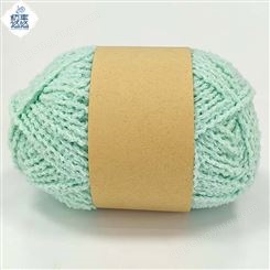 雪尼尔夜光毛线-绿光发光毛线绳 手工编织线线纺车悠悠 批发出售