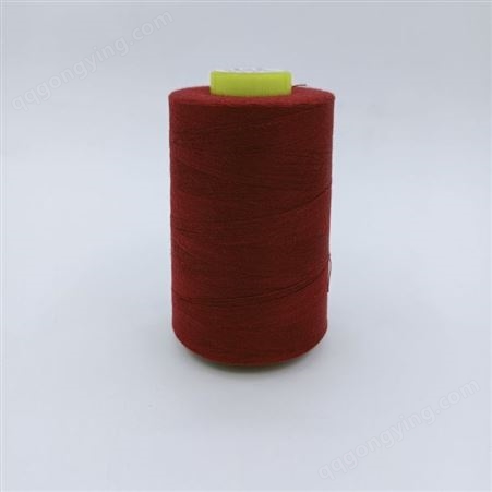 红色涤纶防火线 耐高温阻燃缝纫线纺车悠悠涤纶线 优质出售