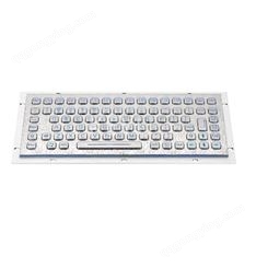 厂家供应86键不锈钢LED透光全金属键盘KY-F1-LED