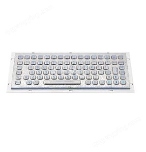 厂家供应86键不锈钢LED透光全金属键盘KY-F1-LED