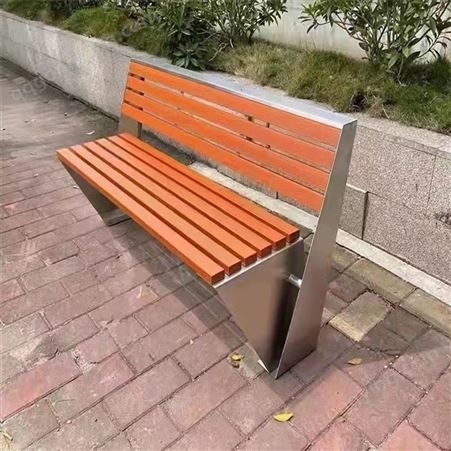 不锈钢休闲椅 公园靠背椅平凳 支持定做各种规格尺寸 泰昌供应