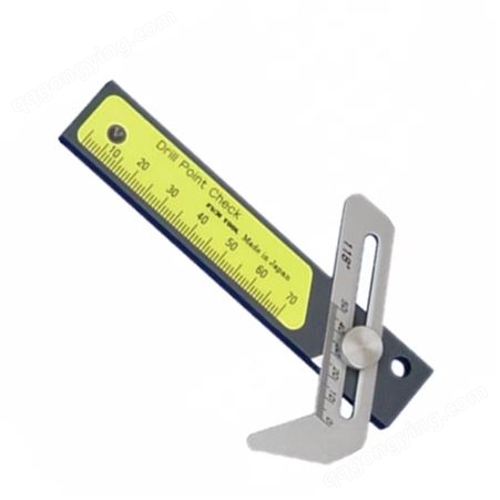 富士工具FUJITOOL不锈钢角度测量钻头角度规DTM-118