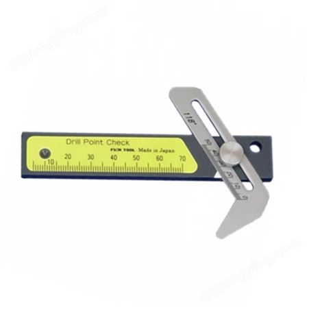 富士工具FUJITOOL不锈钢角度测量钻头角度规DTM-118