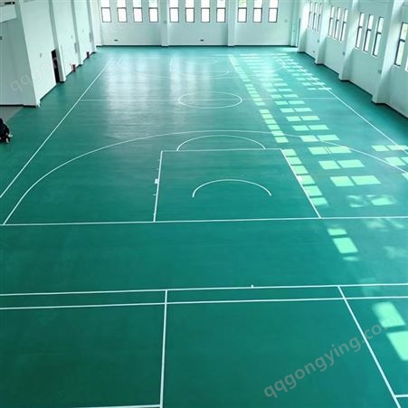 篮球场地胶 塑胶地板 运动地胶 金华PVC耐磨抗压地板 型号齐全-旭方