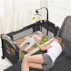 多功能婴儿睡篮宝宝床边床可移动便携折叠收纳拼接儿童游戏婴儿床