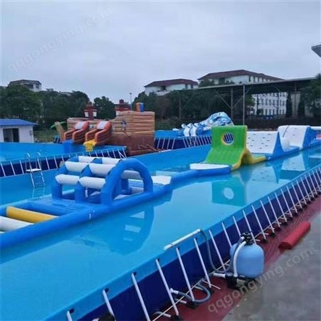 成人儿童游泳池 大型游泳池定制 华予游乐