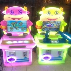 鹏彩游乐 儿童射球机钓鱼退扭蛋机儿童游戏机出扭蛋机厂家