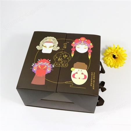 彩盒定做 点心月饼蛋糕包装盒定制 国潮风高档食品礼盒印刷工厂
