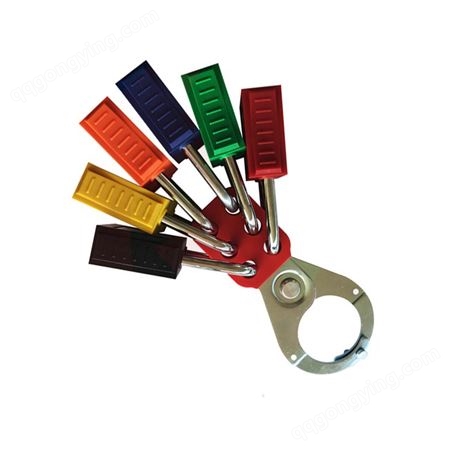 铂铒盾PATRON 安全挂锁上锁挂牌锁具11213黄色不同花钥匙塑料锁体