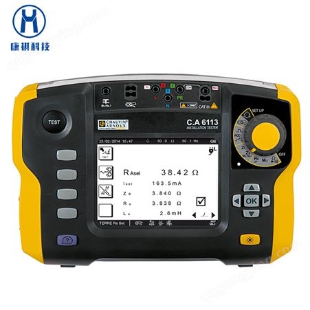 多功能电气安装测试仪CA6113、接地电阻测量、绝缘电阻测量