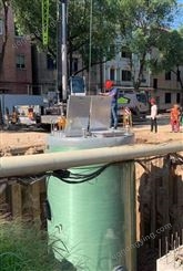 市政排污一体化预制泵站 智能远程监控 玻璃钢提升泵站