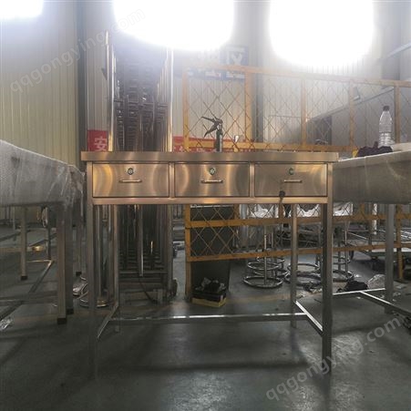 机械生产定做食品加工车间厨房不锈钢工作台