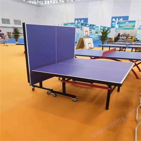 室内家用带轮比赛专用学校乒乓球桌兵乓球台可折叠案子标准