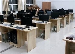济源学生电脑桌定做 学校微机桌