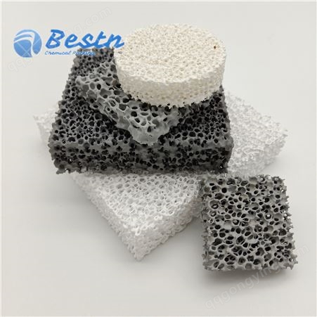 供应氧化铝碳化硅氧化锆泡沫陶瓷过滤片 铸造用过滤网 过滤器