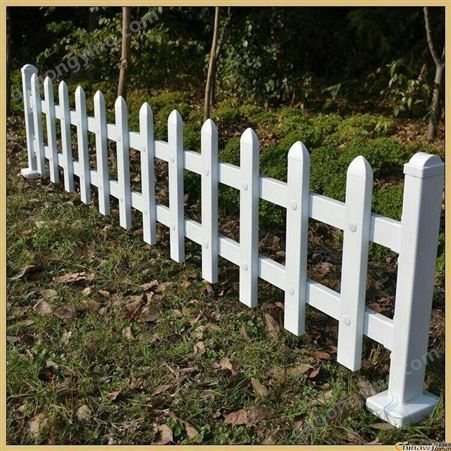 西安花园菜园围挡栅栏 草坪花坛塑钢围栏 道路绿化带隔护栏货源充足规格齐全