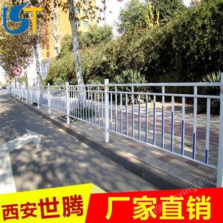 城市街道人行车道护栏栏/交通防护栏/非机动车道护栏
