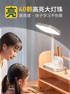 充电式LED台灯学习专用护眼防近视小学生书桌儿童写字孩子写作业