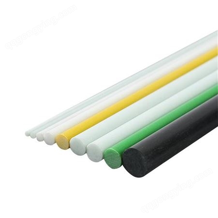 华创_玻璃纤维杆 高品质 玻璃钢棒 白色实心纤维棒玻纤杆
