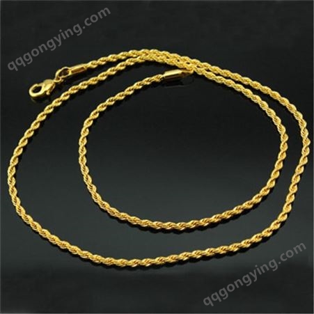 黄铜项链生产厂 饰品生产戒指来图来样设计打版开模加工厂