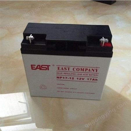 EAST易事特蓄电池12V17AH NP17-12 直流屏 EPS应急 UPS电源蓄电池