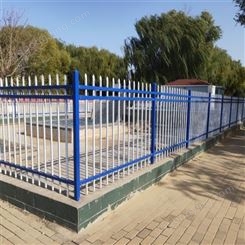 郑州走廊护栏 锌钢护栏 仿木护栏厂家