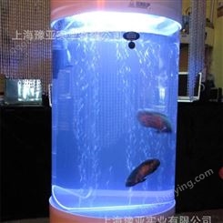 豫亚水族 厂家定制出售异形鱼缸 定制各式大型生态鱼缸