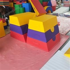 健美生产少儿感统训练体适能器材 四节跳箱 幼儿园玩具