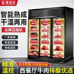 冰达仕 干式熟成柜 商用展示柜恒温保鲜柜 西餐厅湿式牛肉排酸柜