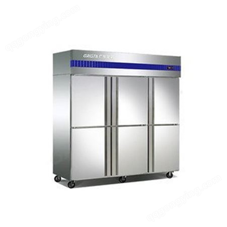 商用冰柜六门冰箱 冷藏冷冻厨房冷柜 保鲜工程 厨艺佳