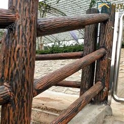 珠海水泥仿木栏杆厂家 珠海水泥仿木护栏批发安装服务 好家园