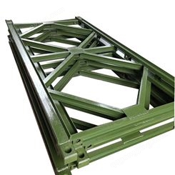 建筑工程用贝雷桥 贝雷片的安装与拼接装配式钢便桥 安装方便