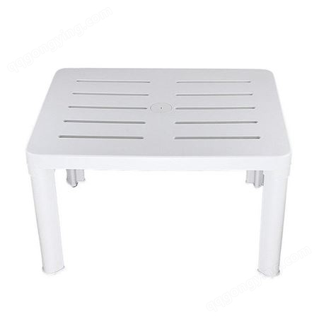 海阳牌ART.2312塑料茶几 私家花园扶手折叠椅 阳台白色桌椅