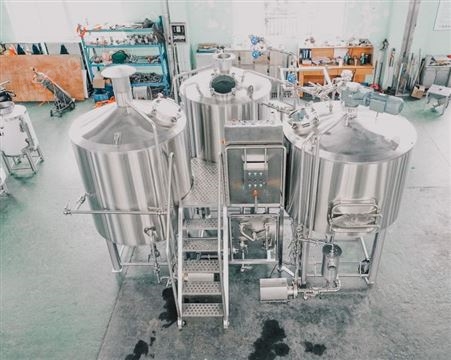 将军金属 定制500L啤酒糖化系统 啤酒设备生产线 啤酒发酵罐