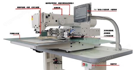 供应升降机头花样机 3D电脑花样车缝机 工业缝纫机