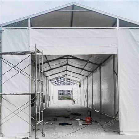 砂石料厂环保帐篷帐篷库房搭建式建筑运输储存方便