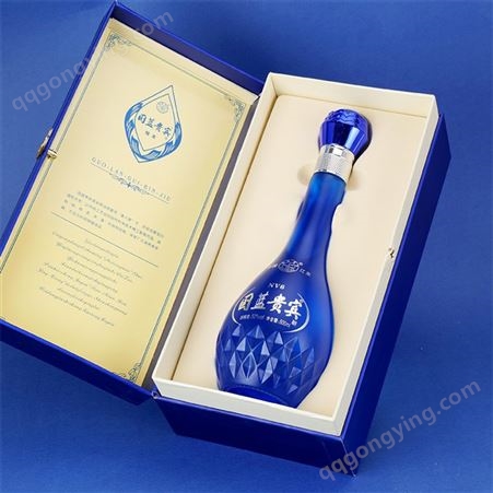 蓝色酒业-国蓝贵宾NV6 52度500ml瓶装白酒 传统工艺 古法酿造