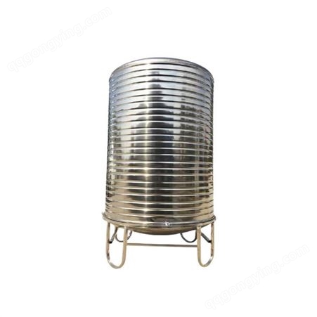 厂家直供家用不锈钢水塔 锈钢水箱圆形储水罐7立方 加厚大容量