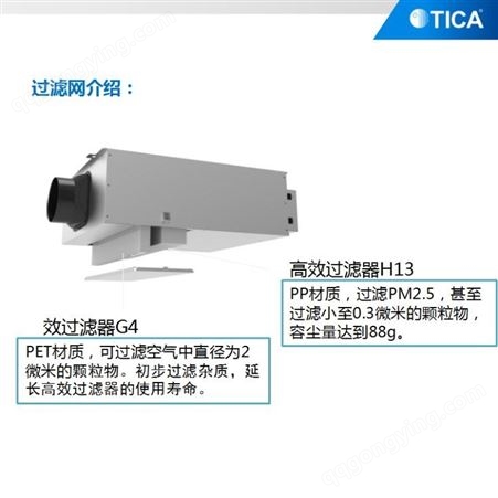 TFP020AAS广州互邻 天加 新风除霾机 家用空调 电子除霾器 品 现货