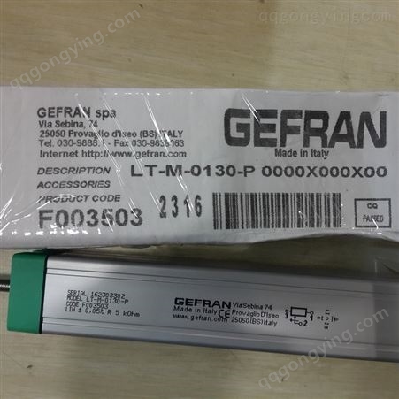 GEFRAN压力传感器ME1-5-M-B01C-1-5-F-XMB01（F058231）100bar