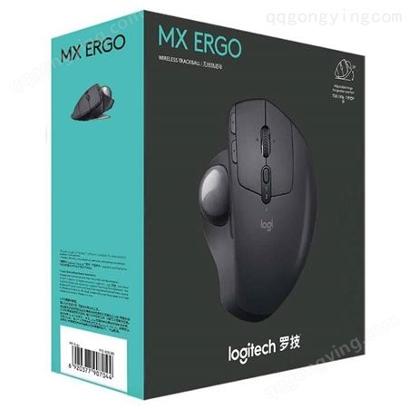 Logitech/罗技MX Ergo人体工学无线轨迹球鼠标 充电Flow跨屏鼠标